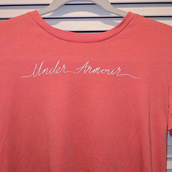 Under Armour Women's Graphic T-shirt Pink Medium - Picture 3 of 7
